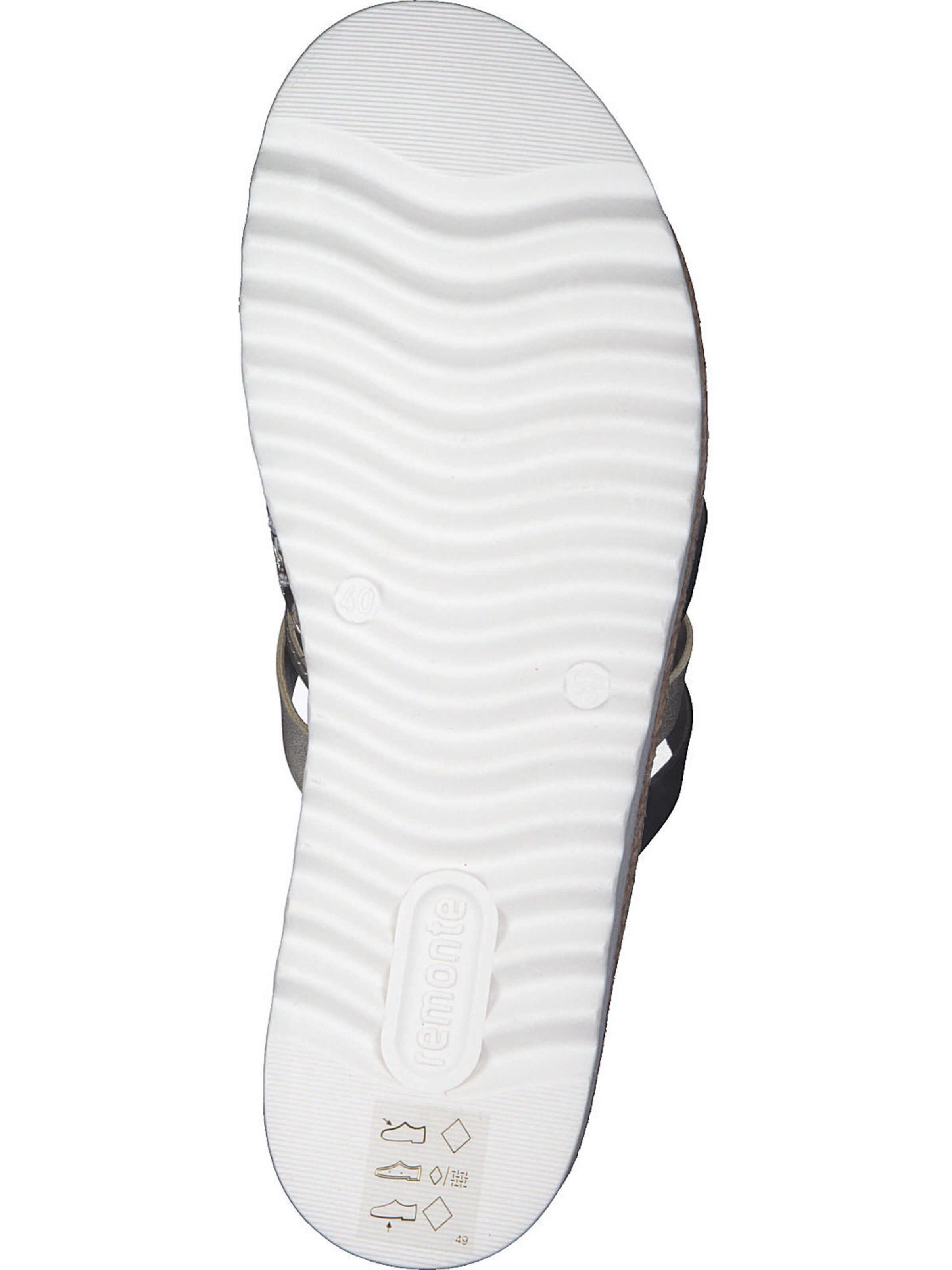 REMONTE Mules 'D0Q50' in Mixed colors