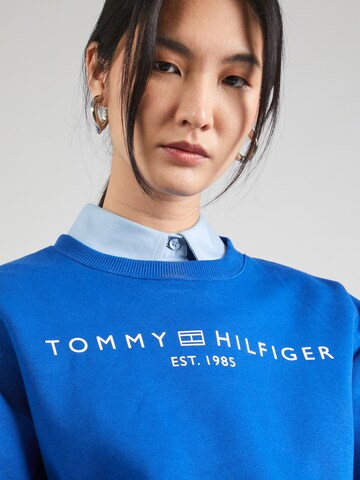 Felpa di TOMMY HILFIGER in blu