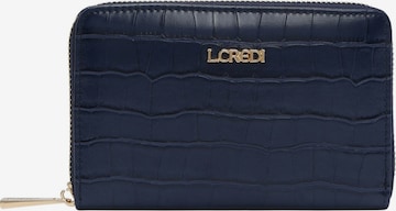 L.CREDI Wallet 'Lavea ' in Blue: front