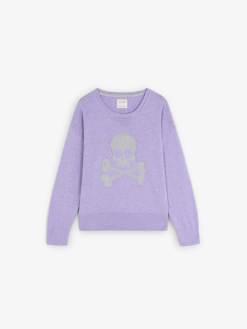 Scalpers Scskull Intarsia Tricot Girls ' ' in Lila: Vorderseite