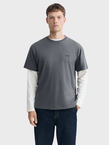 T-Shirt 'AARON' Thinking MU en gris : devant