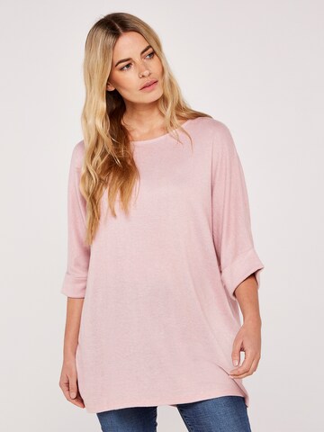 Apricot Tunic in Pink: front