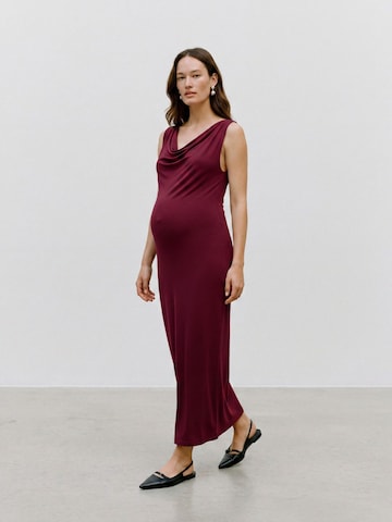 Vero Moda Maternity Kjole 'VMMCILJA' i rød: forside
