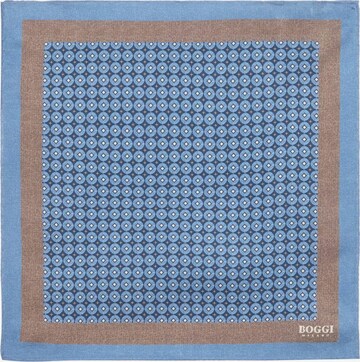 Boggi Milano Pocket Square in Blue: front