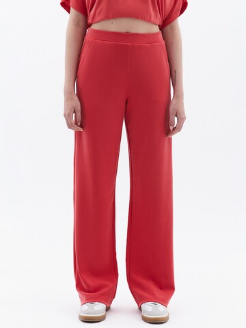 Regular Pantalon OXXO en rouge : devant
