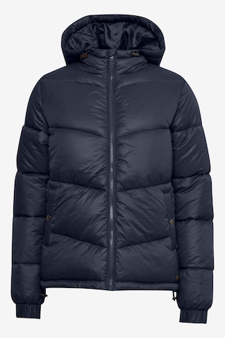 Oxmo Winter Jacket 'TABEA' in Blue: front