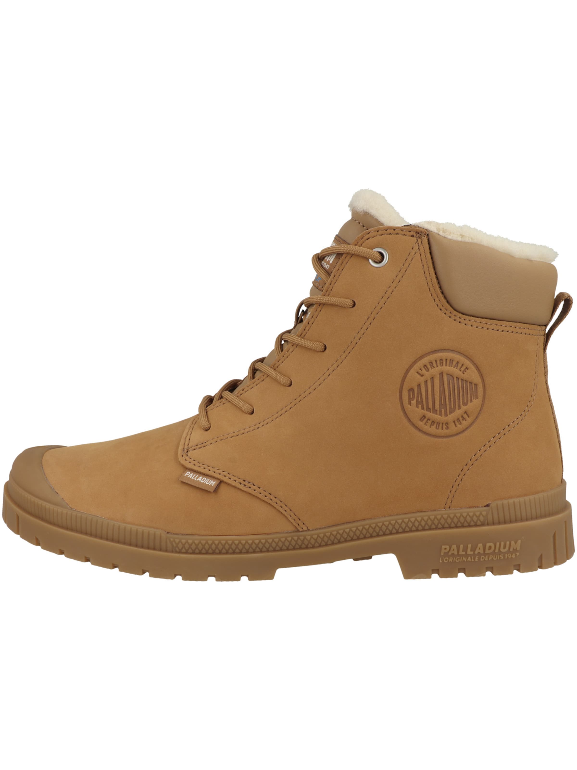 Palladium Schnürboots in Braun