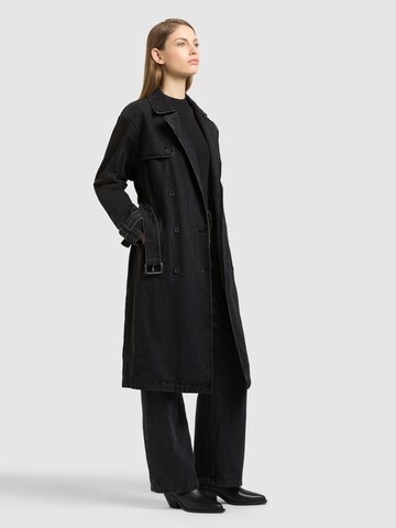 Manteau mi-saison 'HERA' khujo en noir