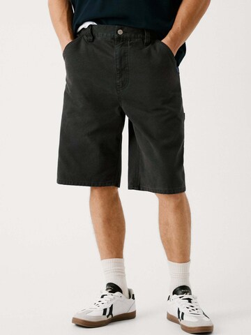 Loosefit Pantalon Red Bull Racing x Pepe Jeans en noir : devant