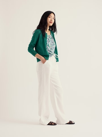 Cardigan 'Dancing Light' Seasalt Cornwall en vert