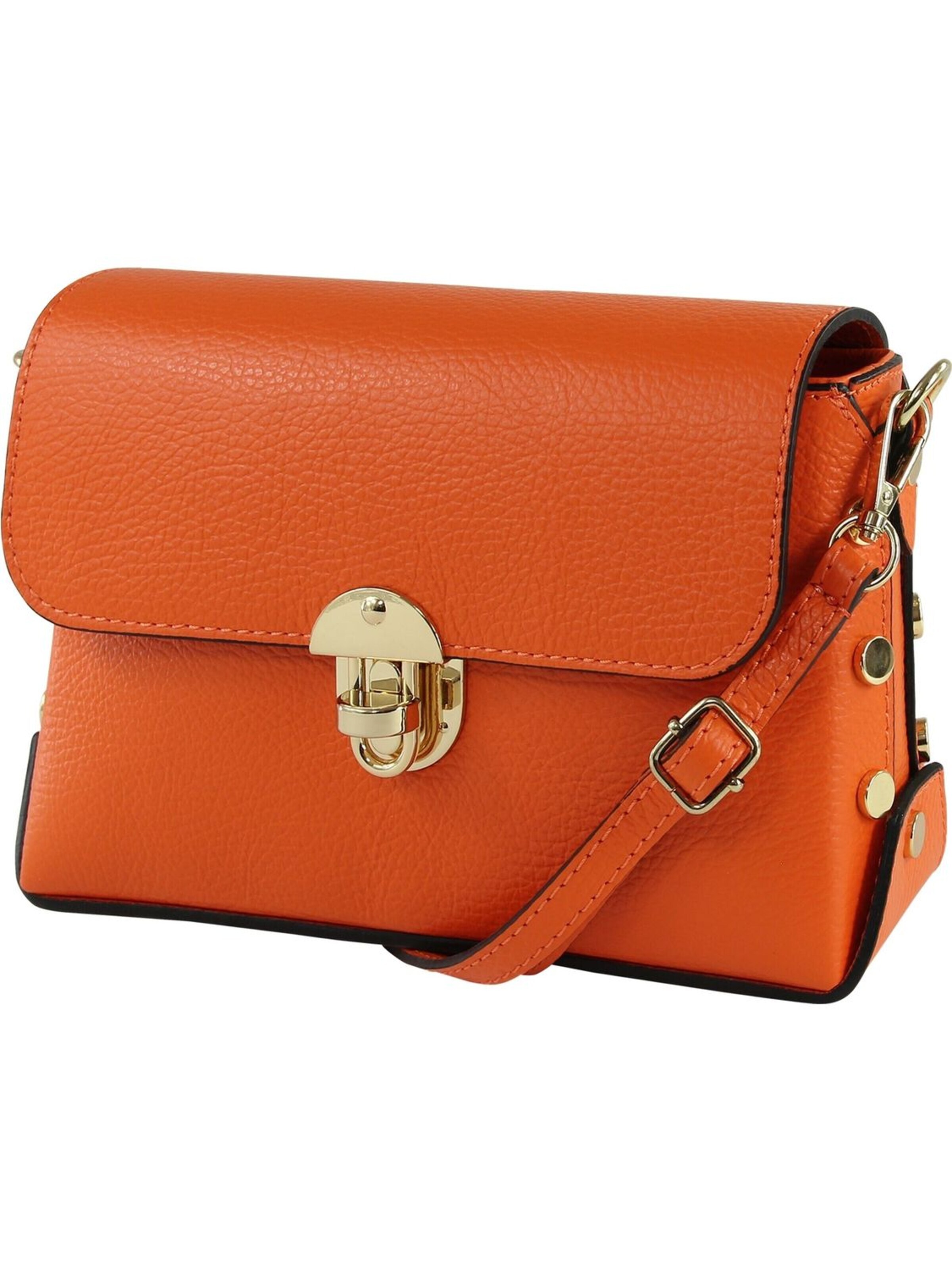 Toscanto - Bolso de hombro en naranja: frente