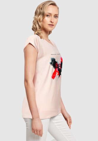 Merchcode Shirt 'Kings Of Leon - OBTN' in Pink