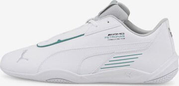 PUMA Athletic Shoes 'Mercedes F1 R-Cat Machina' in White: front