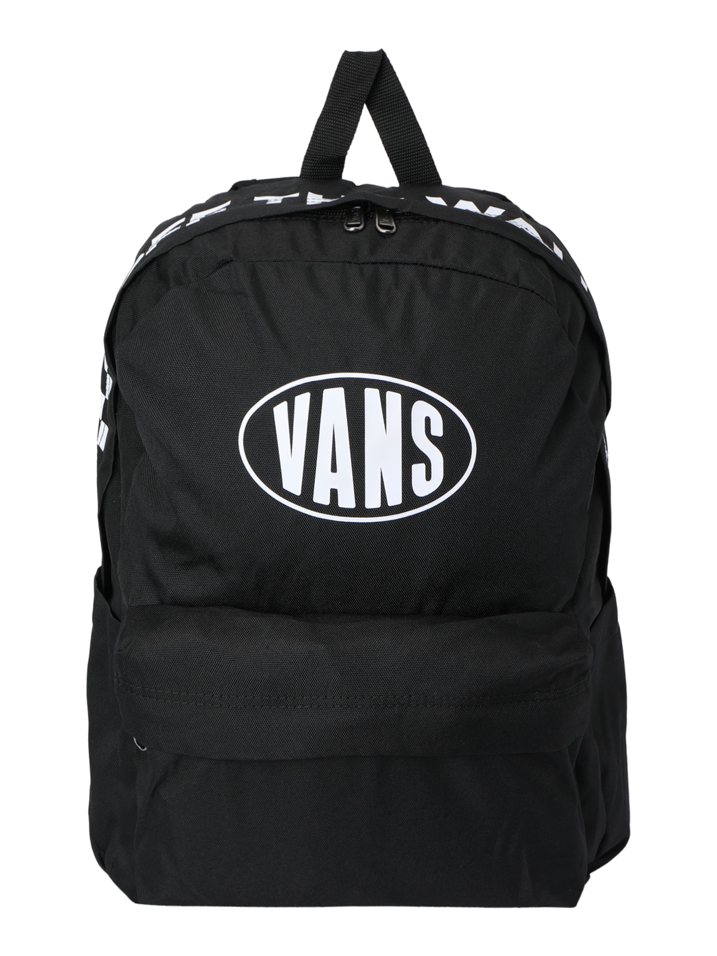 VANS - Mochila 'Old Skool' en negro: frente