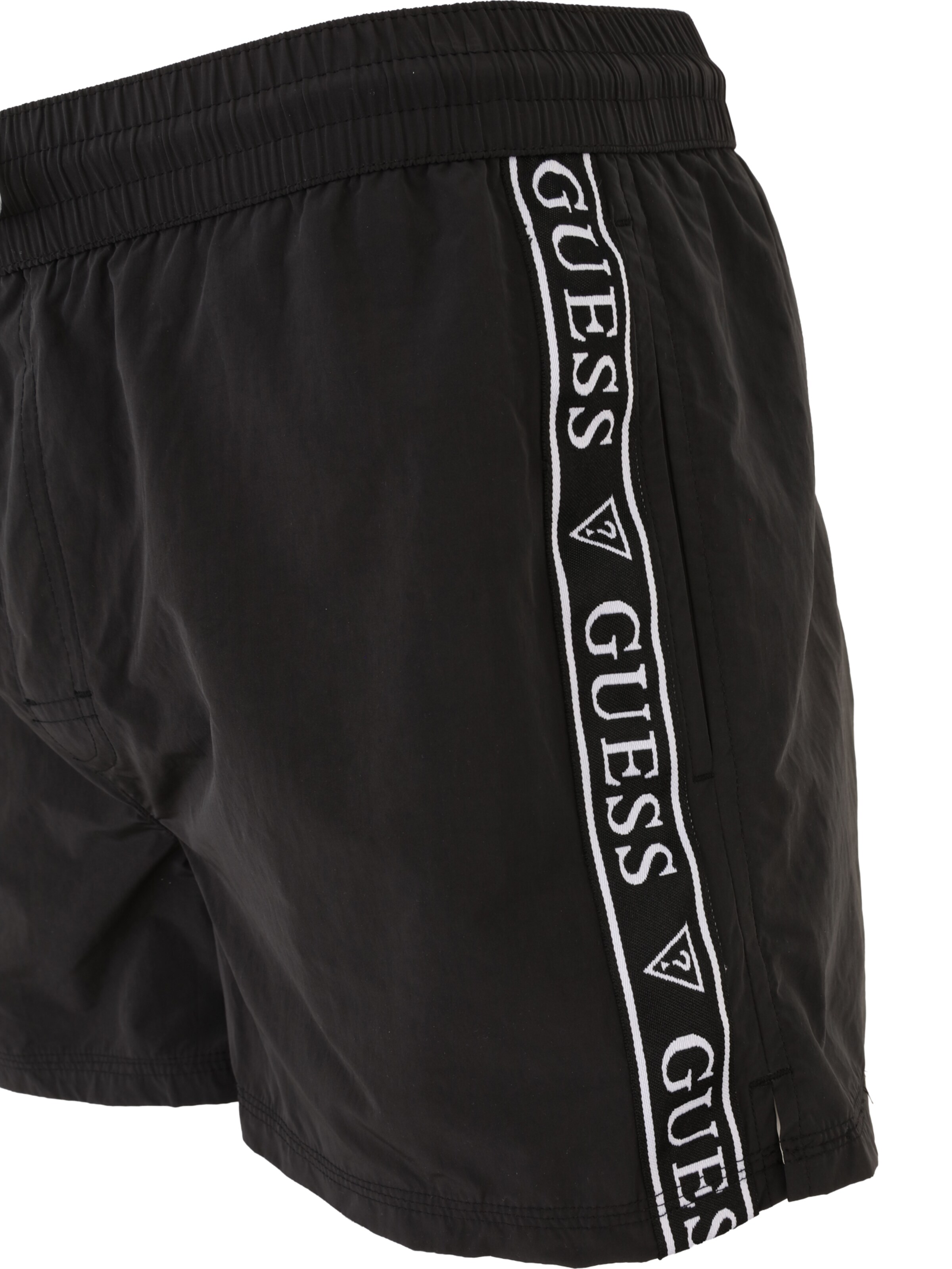 Shorts de bain GUESS en noir