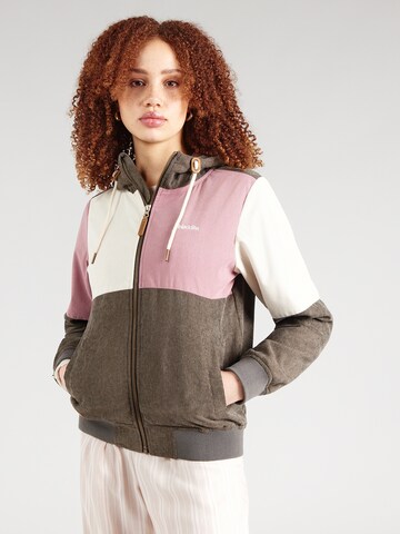 Iriedaily Jacke 'Patchy' in Grau: Vorderseite