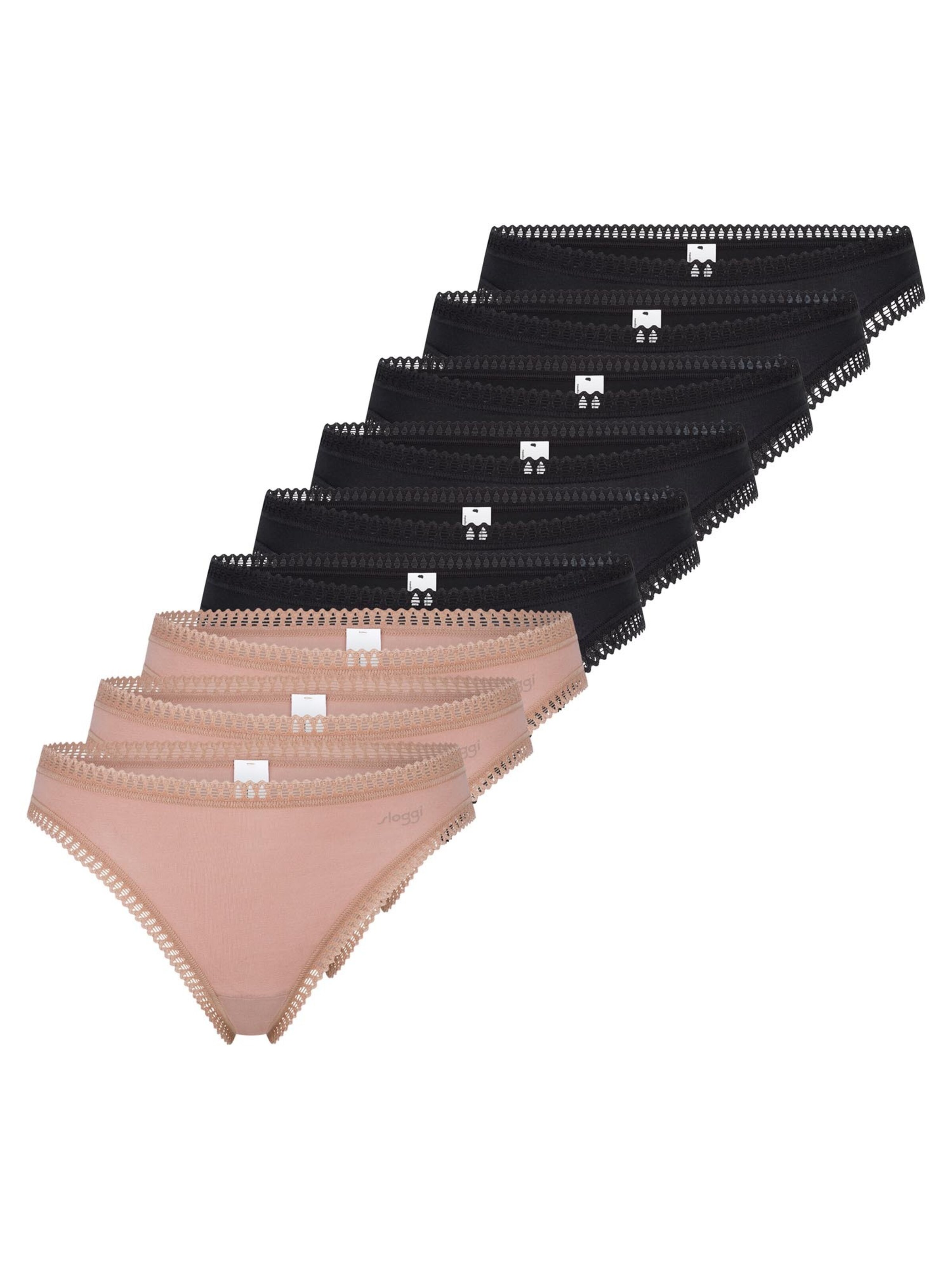 SLOGGI Thong 'GO Crush' in Brown: front