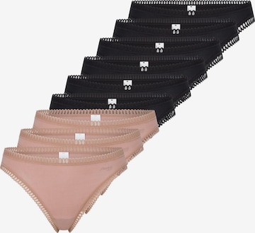 SLOGGI Thong 'GO Crush' in Brown: front