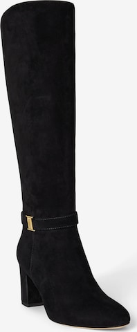 Lauren Ralph Lauren Saappaat 'KELLIE' värissä musta: etupuoli