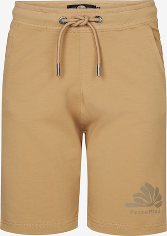 Petrol Industries Regular Broek 'Cayman' in Geel: voorkant