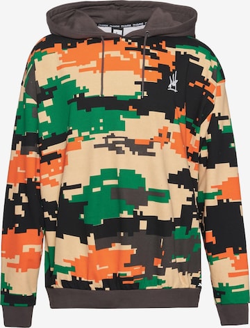 Sweat-shirt Dangerous DNGRS en mélange de couleurs : devant