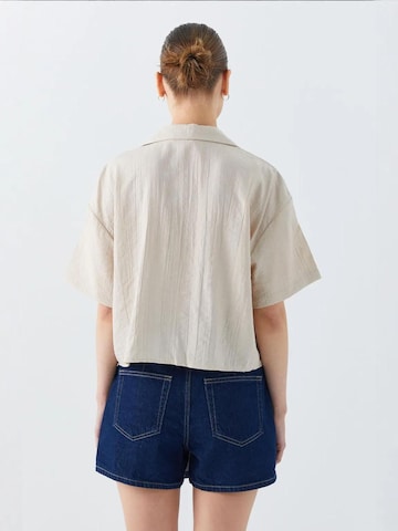 MixRay Blouse in Beige