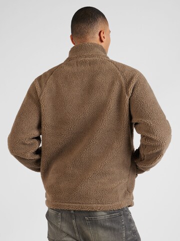 Les Deux Fleece jacket 'Ren' in Brown