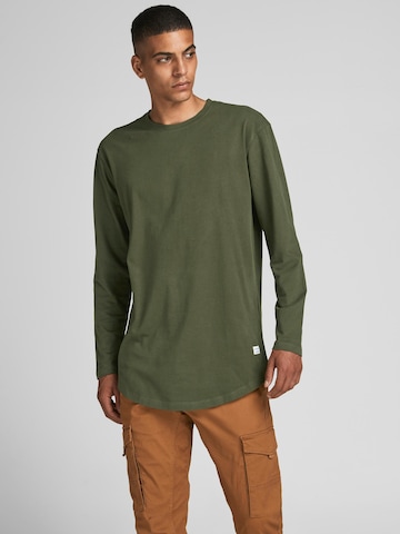 T-Shirt 'Enoa' JACK & JONES en vert : devant