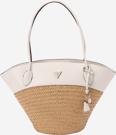 Plase de cumpărături 'VENERE LARGE TOTE' GUESS pe bej / alb natural, Vizualizare produs