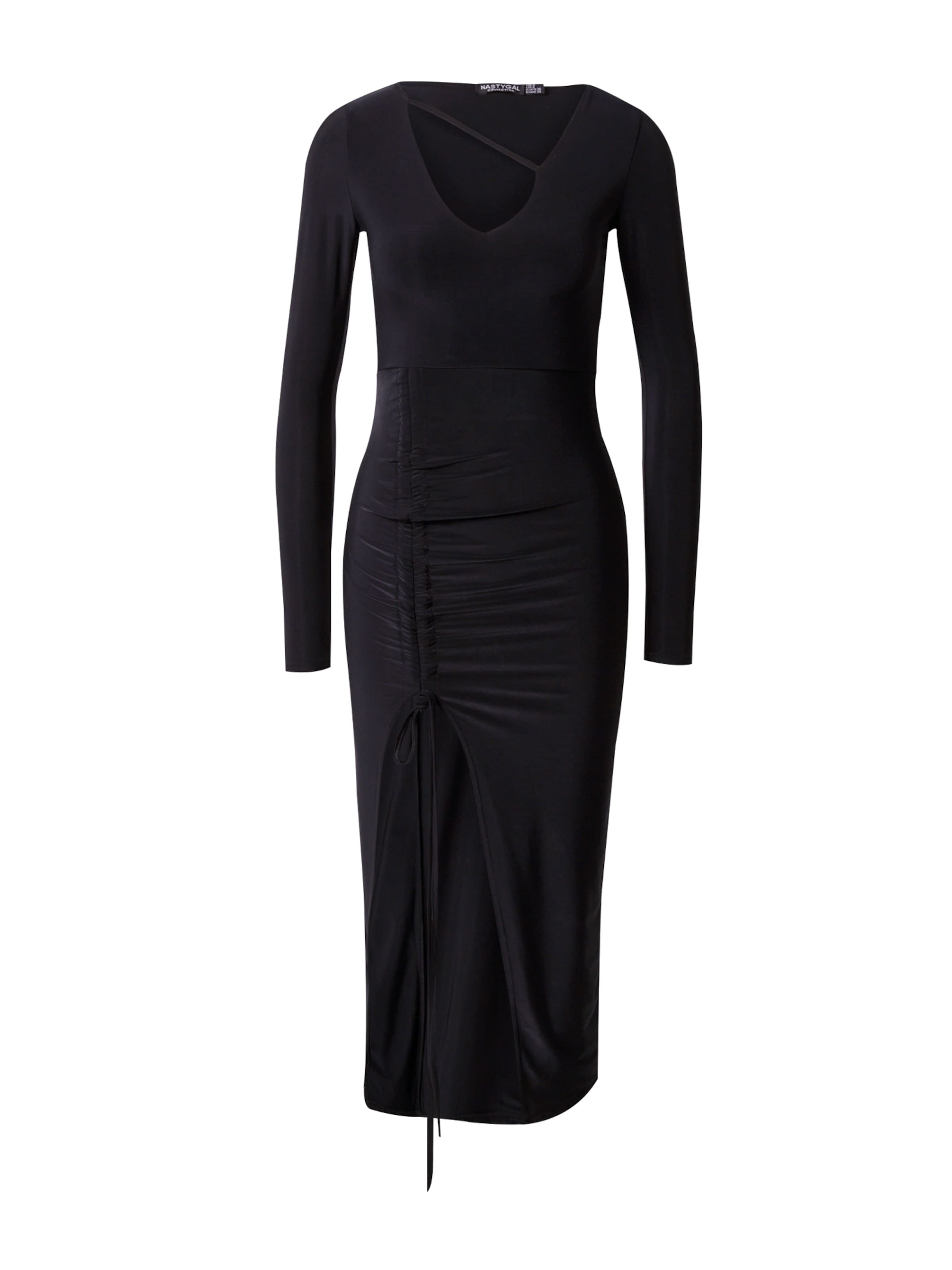 Nasty Gal Kleid in Schwarz: Vorderseite