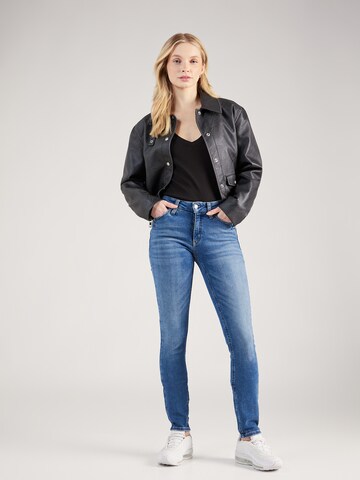 Calvin Klein Jeans Skinny Jeans 'MID RISE SKINNY' in Blue