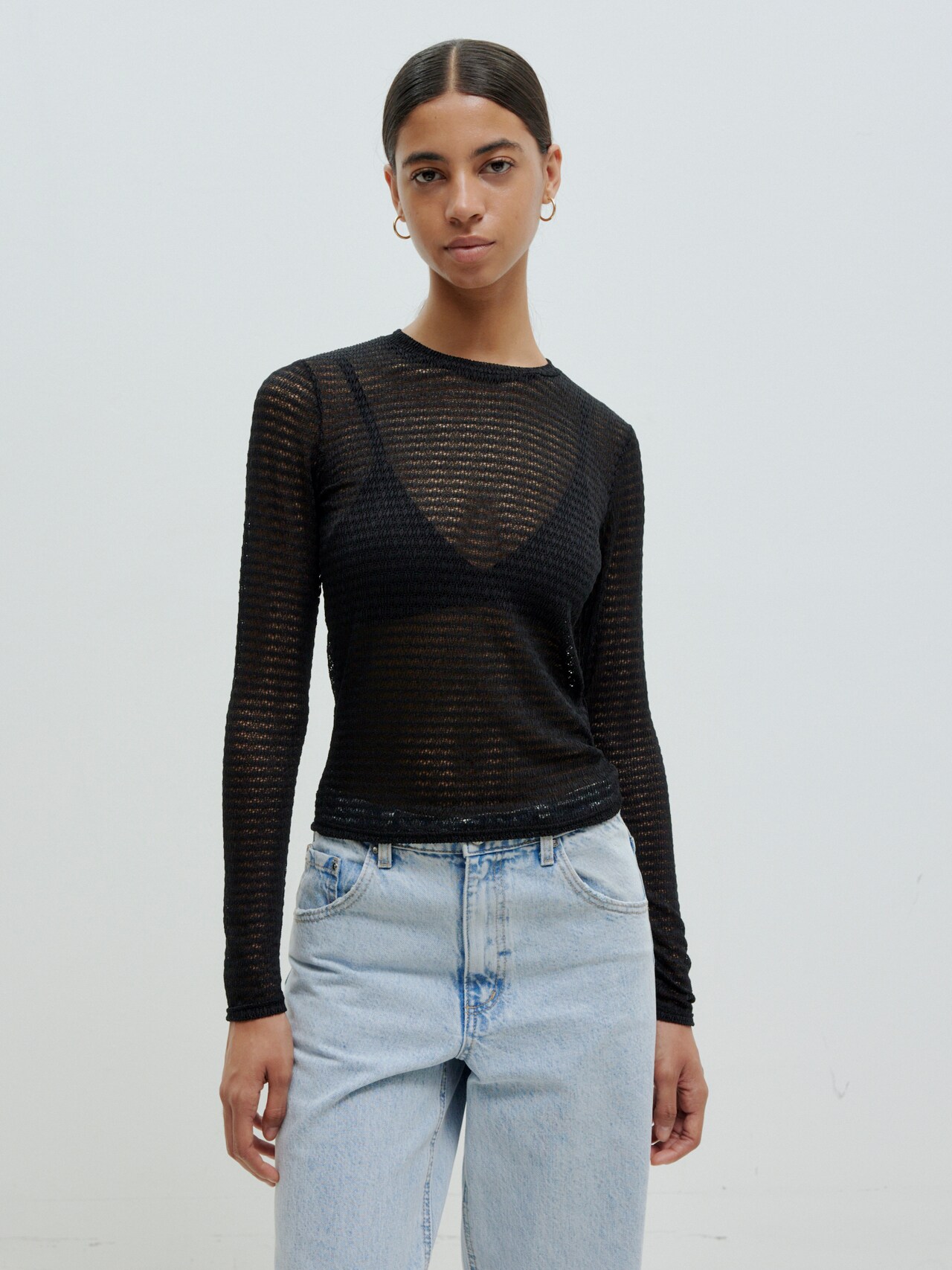 EDITED Shirt 'Ginger' Zwart