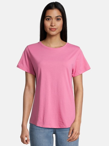 salzhaut Shirt 'Steentje' in Roze: voorkant