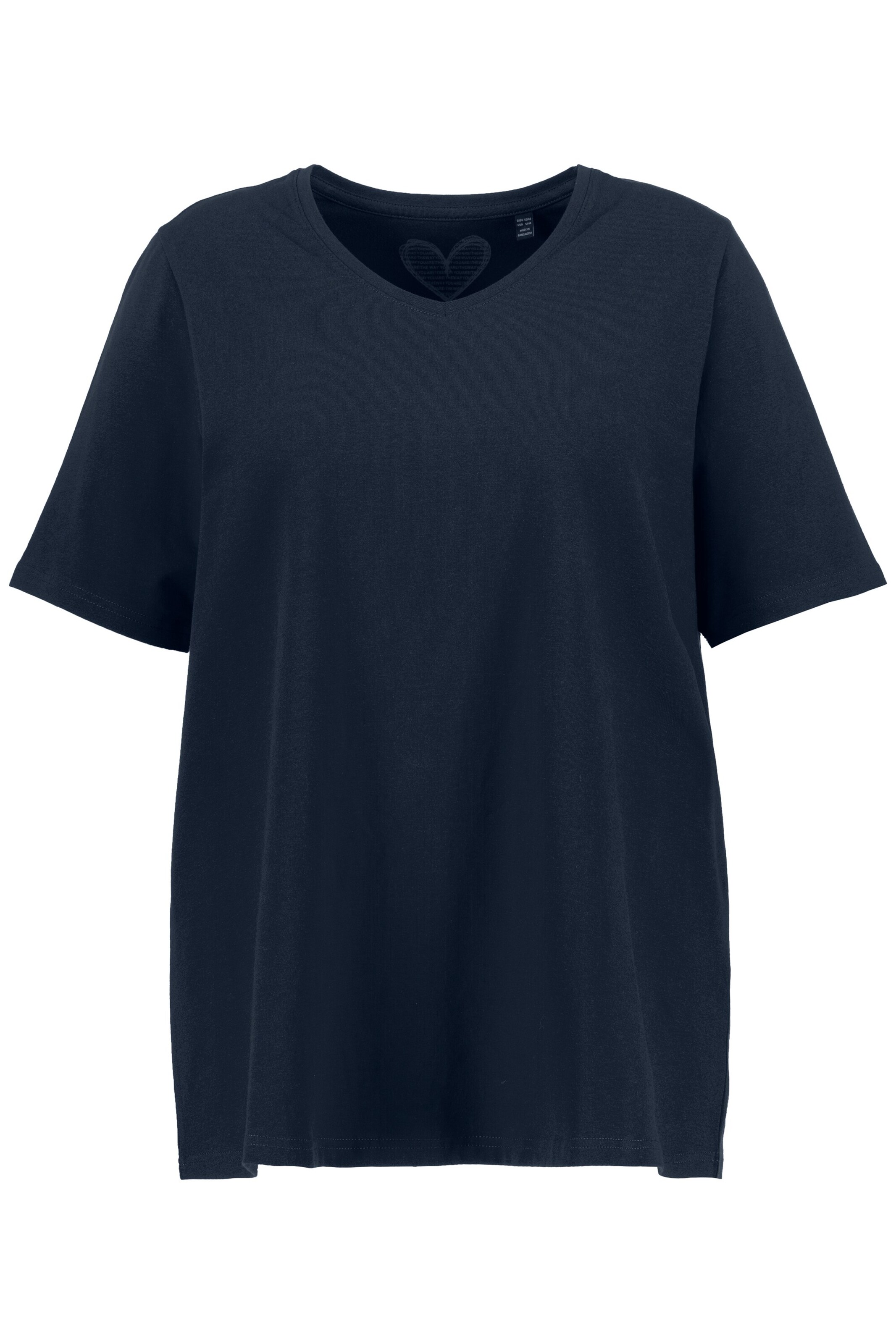 Ulla Popken Shirt in Blauw: voorkant