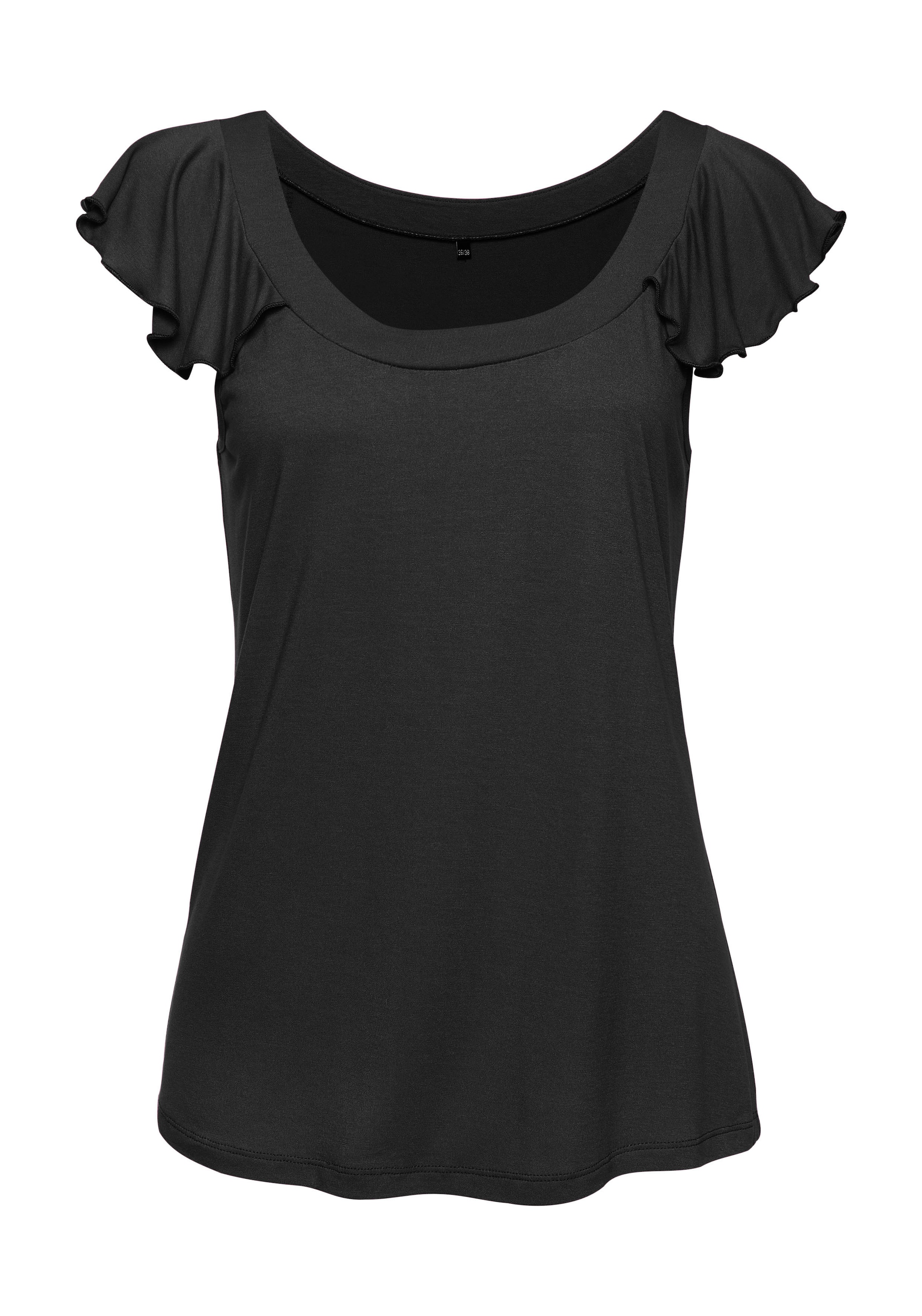 VIVANCE Футболка в Черный: спереди