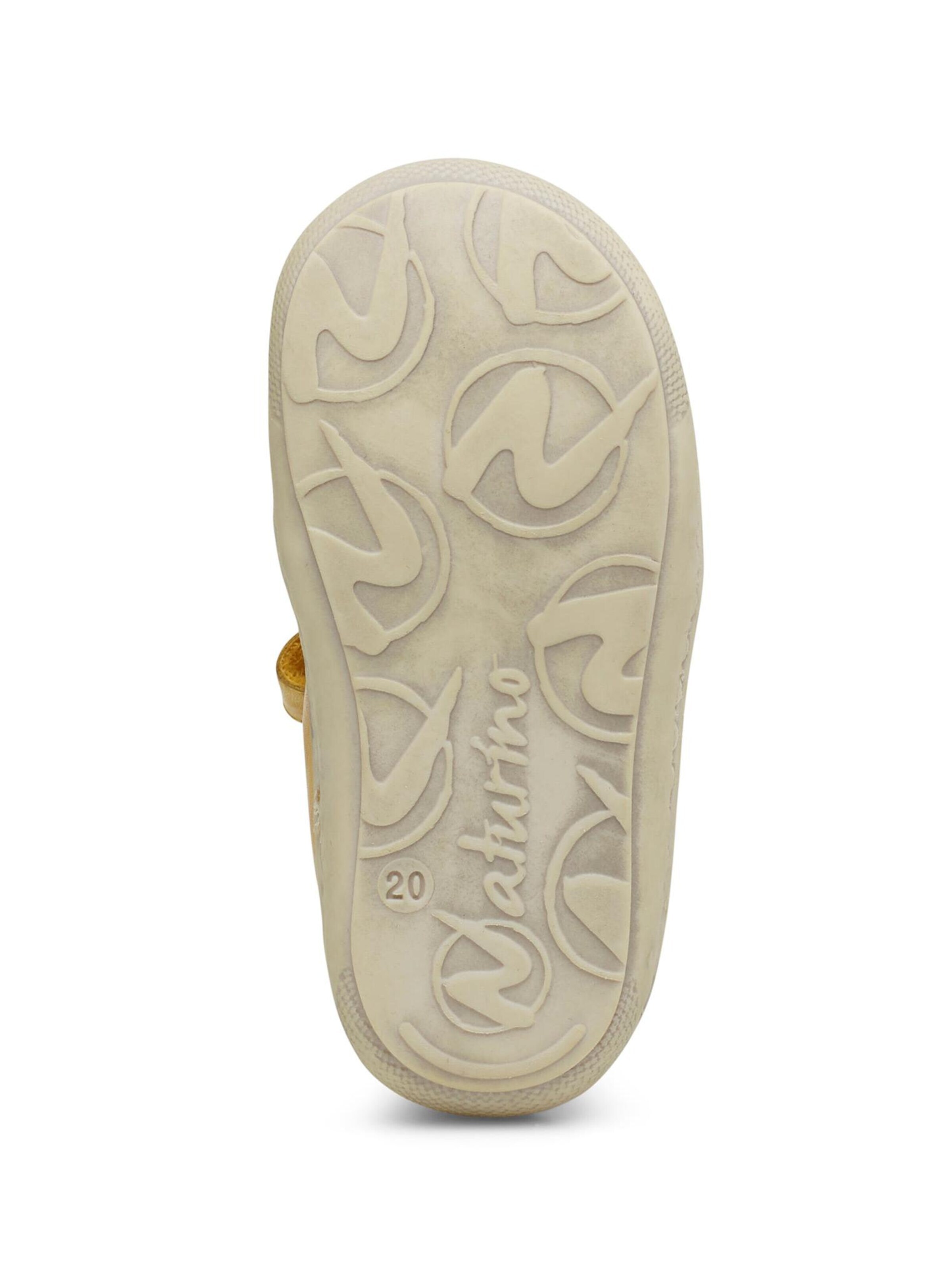 NATURINO Open shoes 'PUFFY' in Yellow