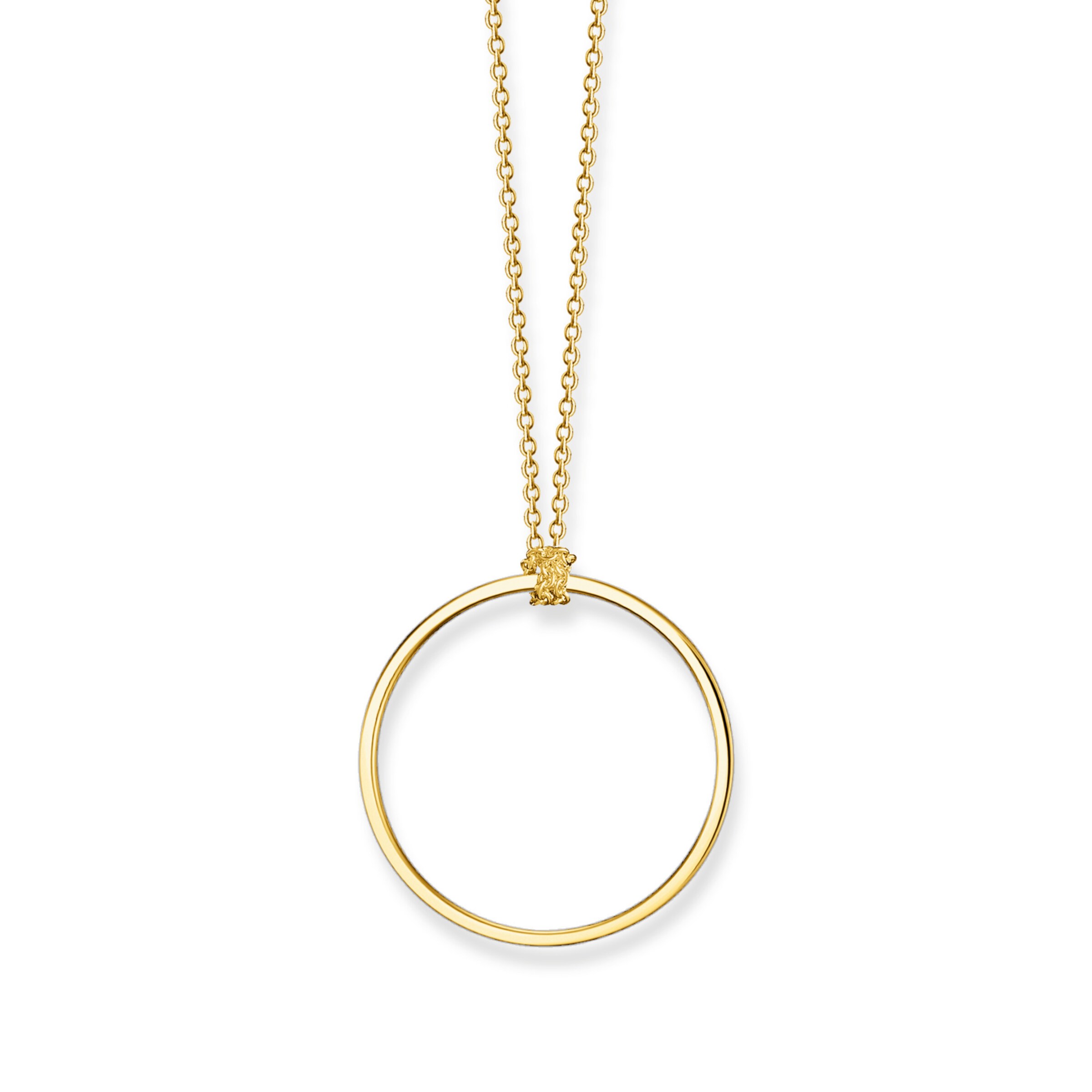 Thomas Sabo Ketting 'Kreis' in Goud