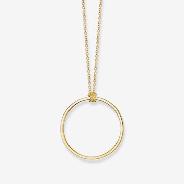 Thomas Sabo Necklace 'Kreis' in Gold