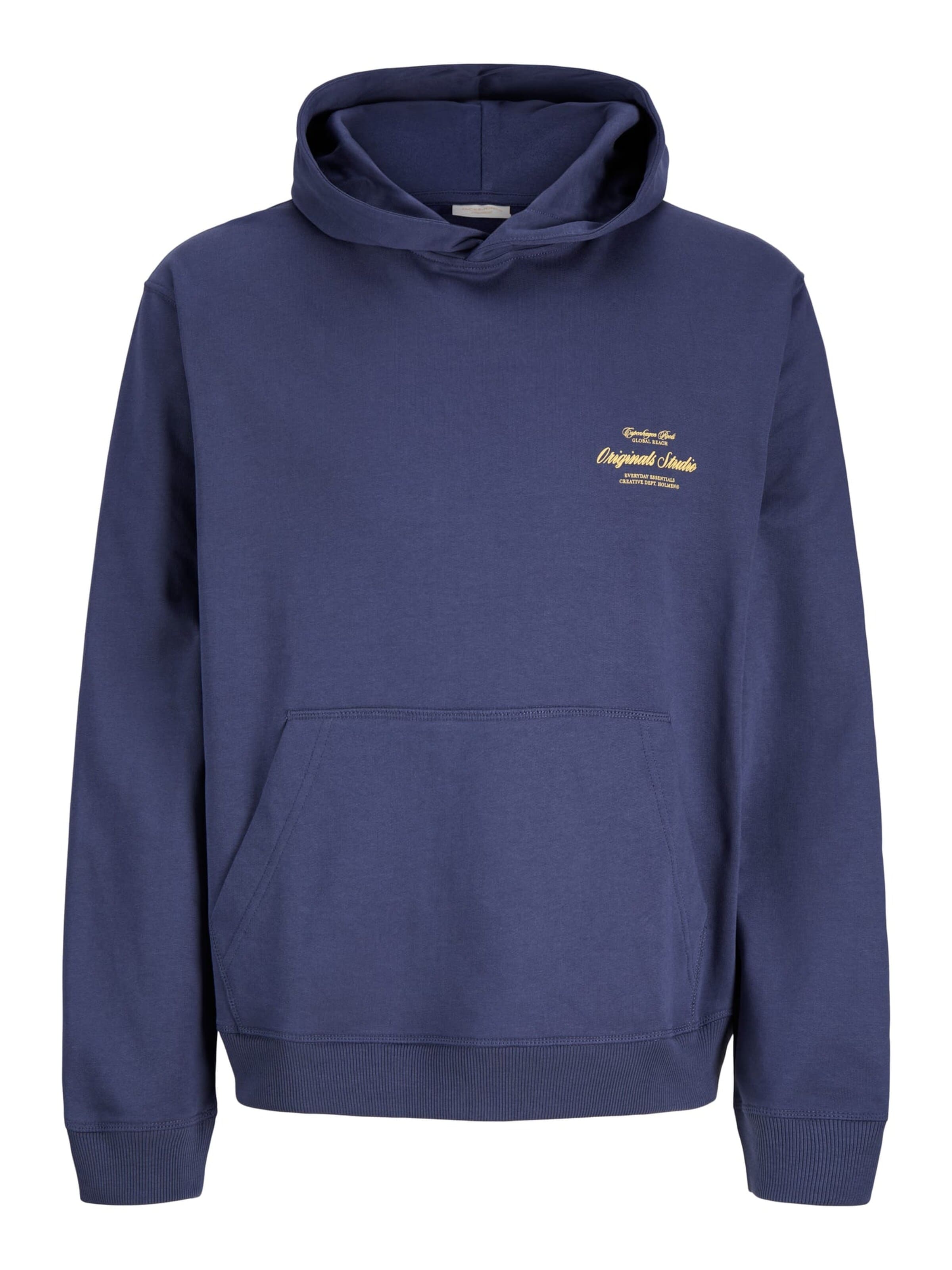 Jack & Jones Junior Sweatshirt 'norrebro' in Blauw: voorkant