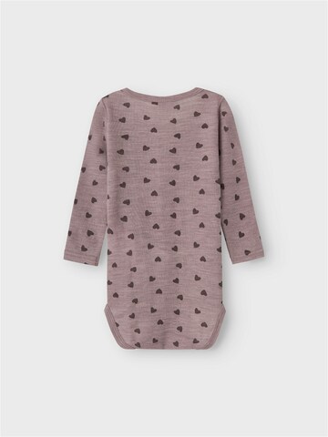 NAME IT Sparkedragt/Body i lilla