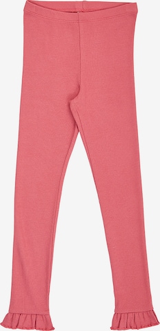 Skinny Leggings Müsli en rose : devant