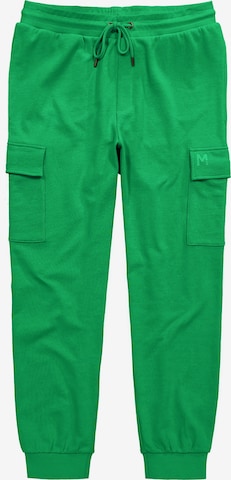 Men Plus Cargobroek in Groen: voorkant