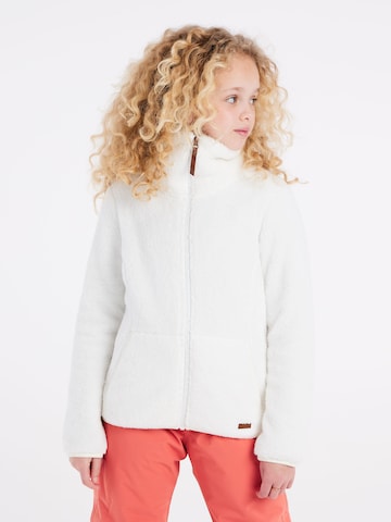 PROTEST Fleecejacke 'RIRI JR' in Weiß: Vorderseite