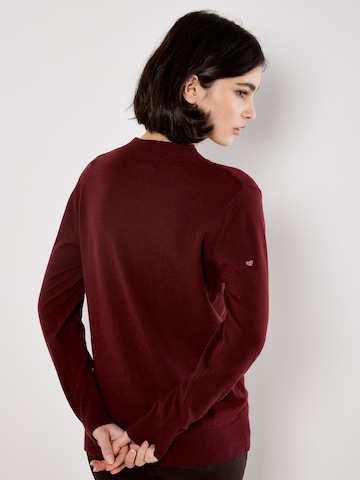 Apricot Pullover in Rot