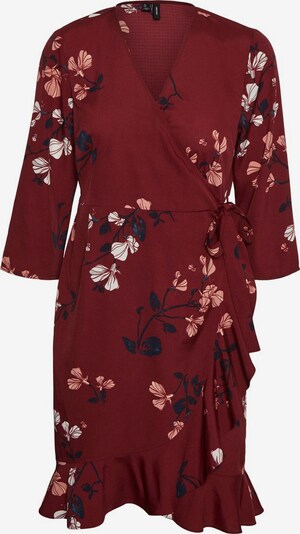 VERO MODA Robe en bordeaux / blanc, Vue avec produit