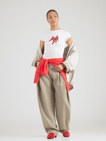 Hailys Shirt 'Pi44ni' in White