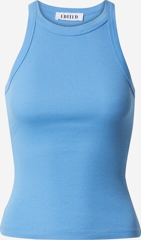 EDITED Top 'Orelia' in Blauw: voorkant