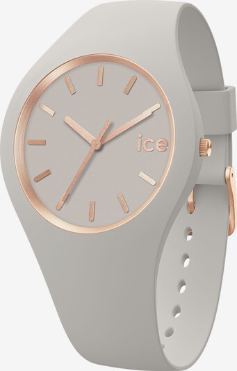 ICE WATCH Uhr in rosegold / hellgrau, Produktansicht
