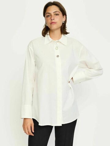 Soft Rebels Bluse i hvid: forside
