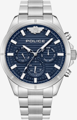 POLICE Analoog horloge 'Malawi' in Blauw: voorkant